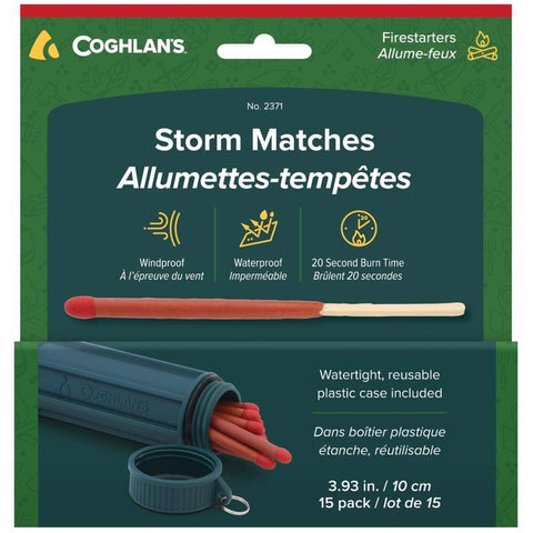 Coghlan's Multicolored Stormproof Match Kit 3.93 in. H 15 pk (Pack of 6)