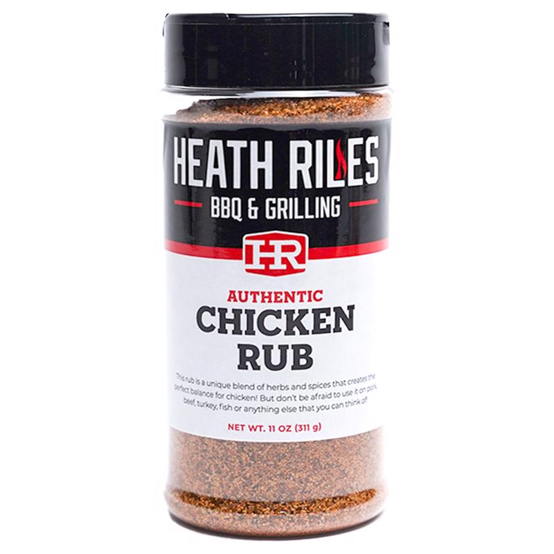 Heath Riles Sazón para pollo a la parrilla BBQ 11 oz