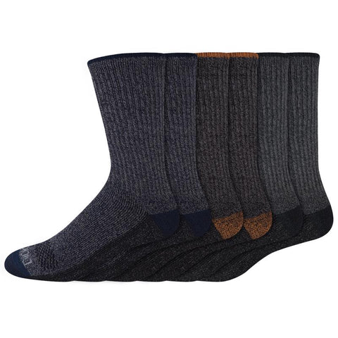 Dickies Dri-Tech Men's 6-12 Crew Socks Assorted (Pack of 2)