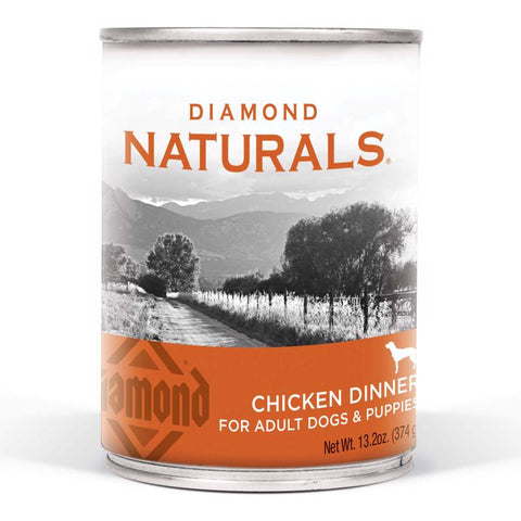 Diamond Naturals All Ages Chicken Pate Dog Food 13.2 oz (Pack of 12)