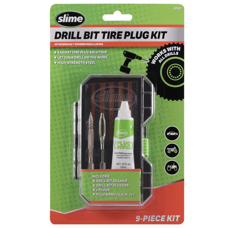Kit de reparación de neumáticos con Slime para todo