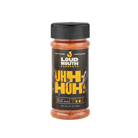 Loud Mouth UHH-HUH Sazón para BBQ Hot N' Sweet 6.3 oz