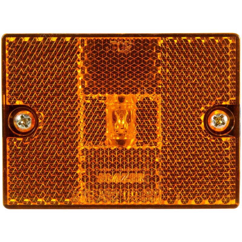 Hopkins Amber Square Clearance/Side Marker LED Light (Pack of 2)