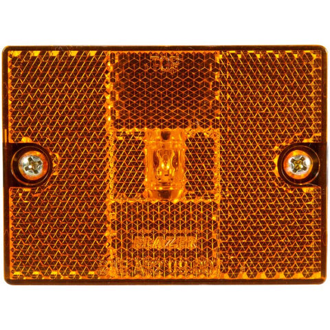 Hopkins Amber Square Clearance/Side Marker LED Light (Pack of 2)