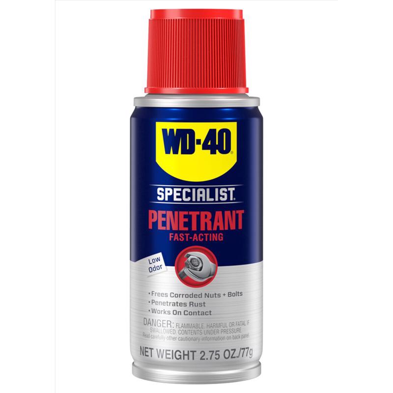 WD-40 Specialist Aerosol Penetrating Solvent 2.75 oz 1 pk (Pack of 24)