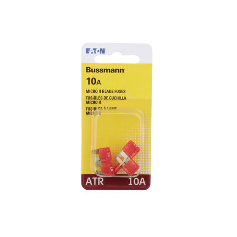 Bussmann 10 amps ATR Red Blade Fuse 5 pk (Pack of 5)