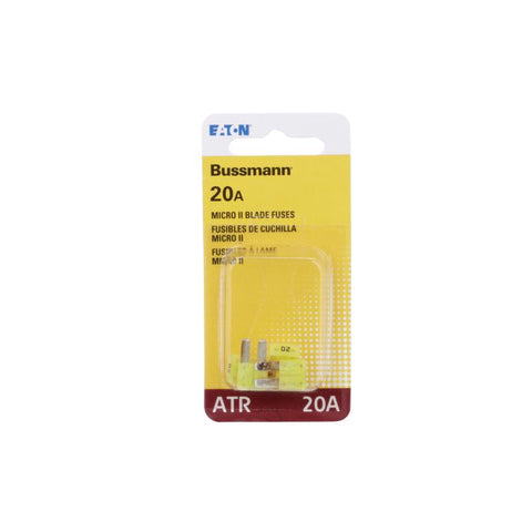 Bussmann 20 amps ATR Yellow Blade Fuse 1 pk (Pack of 5)