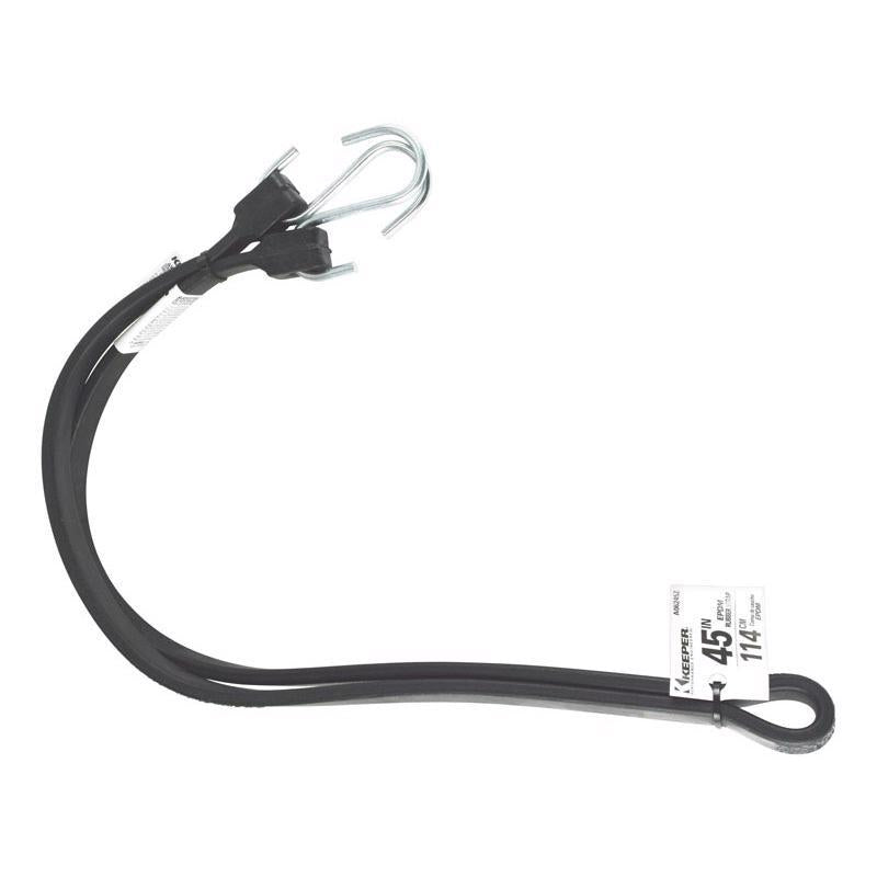 Keeper Black Tarp Strap 45 in. L 1 pk (Pack of 10)