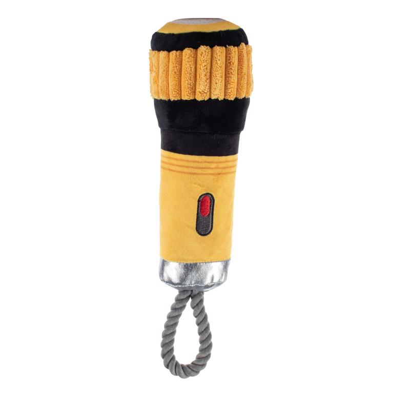 Pet Shop by Fringe Studio Wagsdale For Dog Black/Yellow I Need Some Light Dog Toy 1 pk