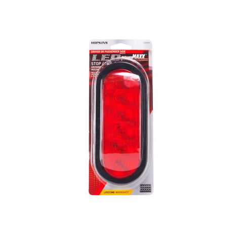 Hopkins Red Oval Stop/Tail/Turn LED Light (Pack of 2)