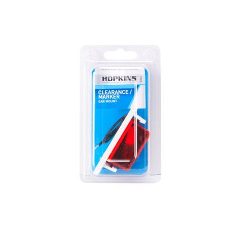 Hopkins Red Rectangular Clearance/Side Marker Light (Pack of 3)