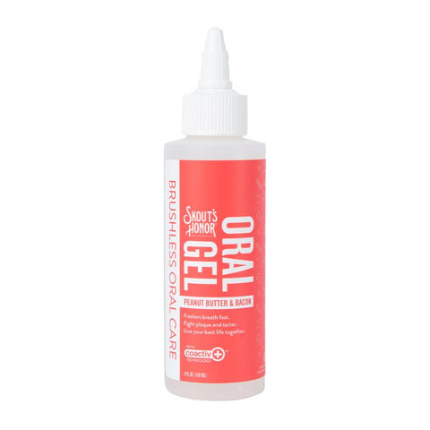 Gel limpiador dental para perros Skout's Honor, 4 oz