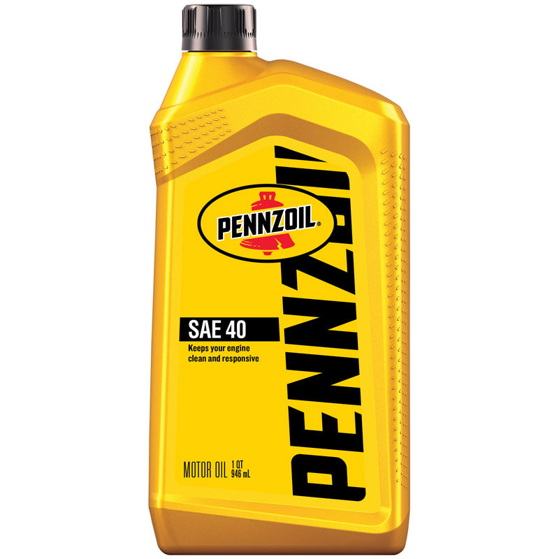 Pennzoil SAE 40 4-Cycle Conventional Motor Oil 1 qt 1 pk (Pack of 6)