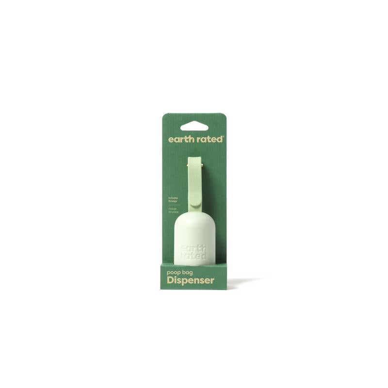 Earth Rated Plastic Dispenser with Waste Bag 1 pk (Pack of 4)