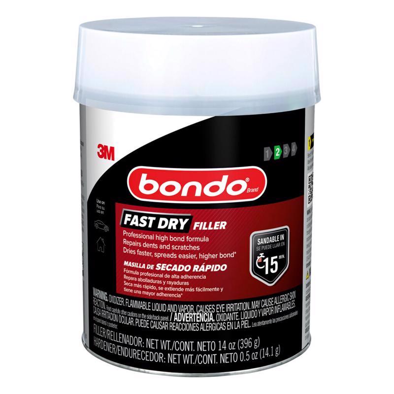 Masilla automotriz Bondo de 14 oz