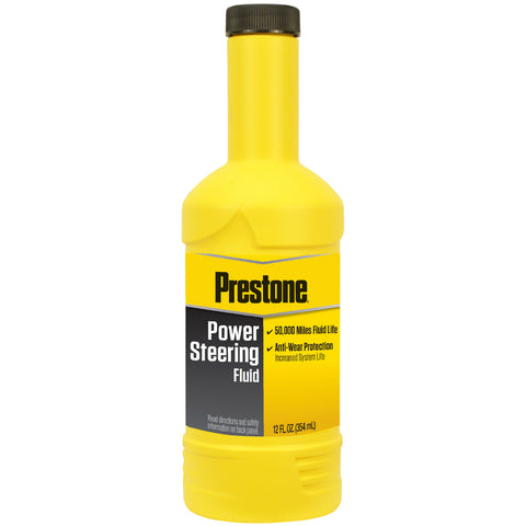 Prestone Power Steering Fluid 12 oz (Pack of 12)