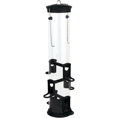 Nature's Way 2.1 qt Plastic Tube Bird Feeder (Pack of 4)
