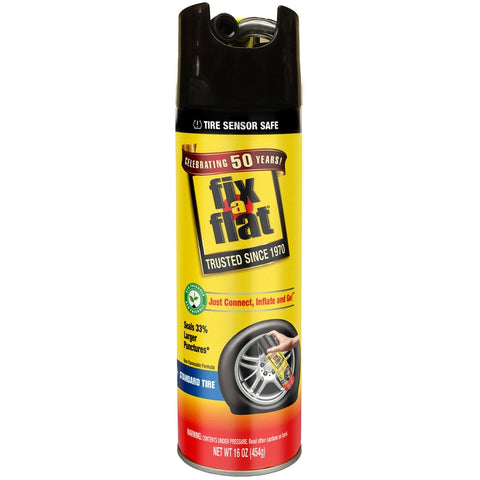 Fix-a-Flat Inflator and Sealer 16 oz (Pack of 6)