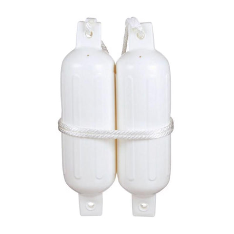 Seachoice Twin Eye White Vinyl Boat Fender