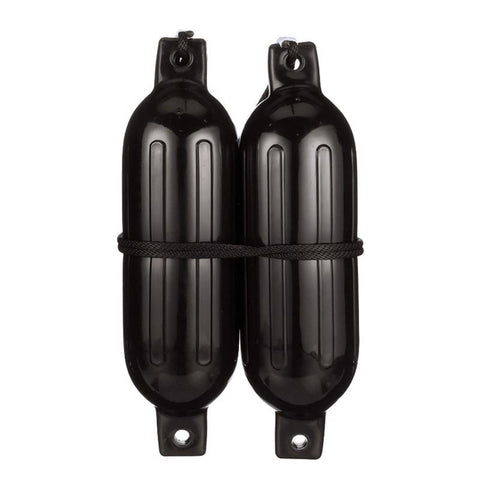 Seachoice Twin Eye Black Vinyl Boat Fender