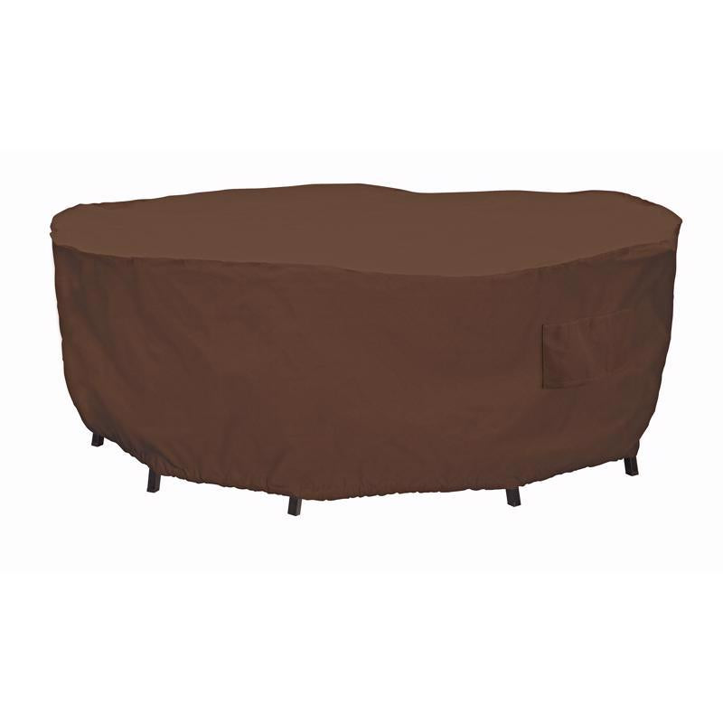 Living Accents 80 in. W Polyester Table Cover