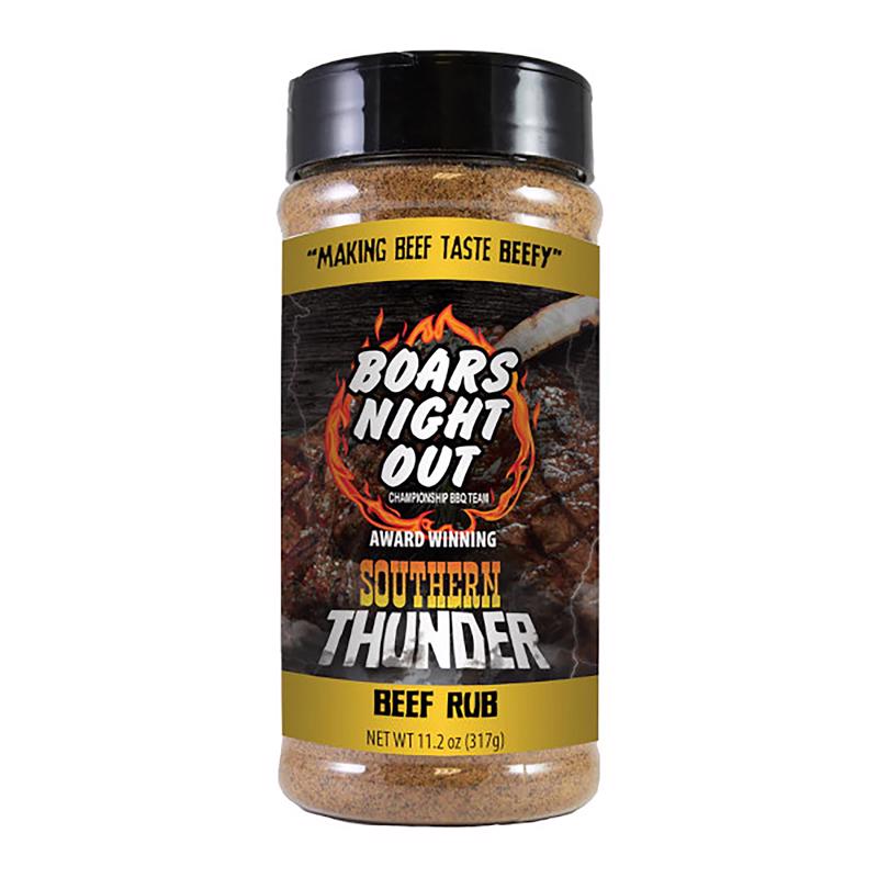 Boars Night Out Southern Thunder Sazón/Rub para Barbacoa 11.2 oz