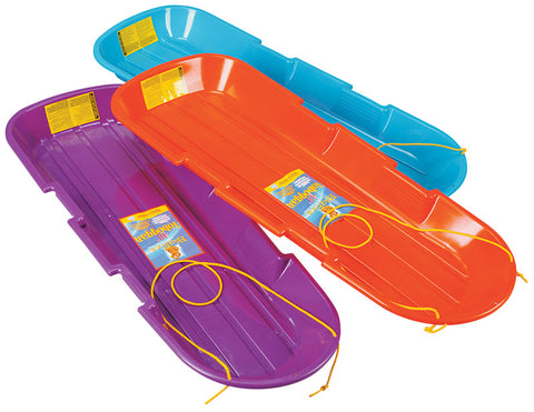 Emsco Sno-Twin Two-Rider Plastic Toboggan 48 in. (Pack of 12)