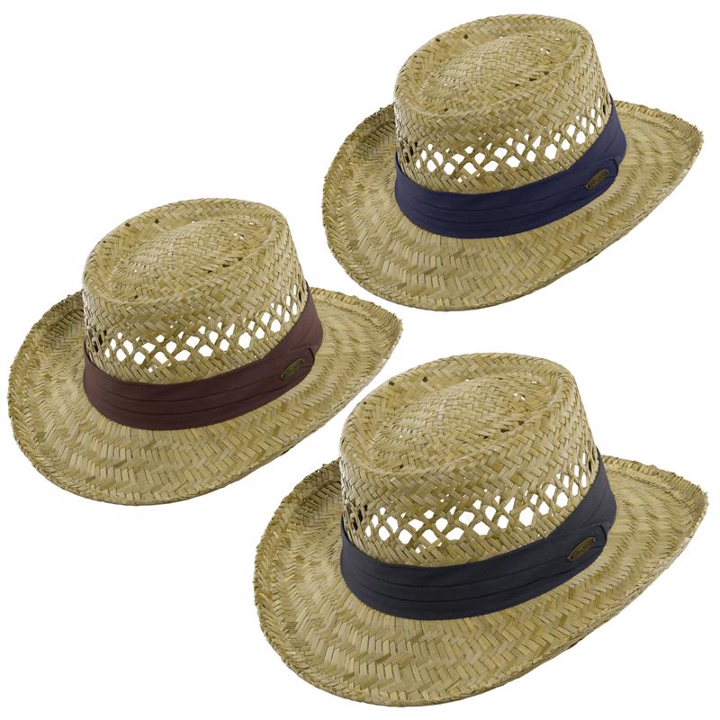 Panama Jack Gambler Hat Assorted One Size Fits Most (Pack of 12)