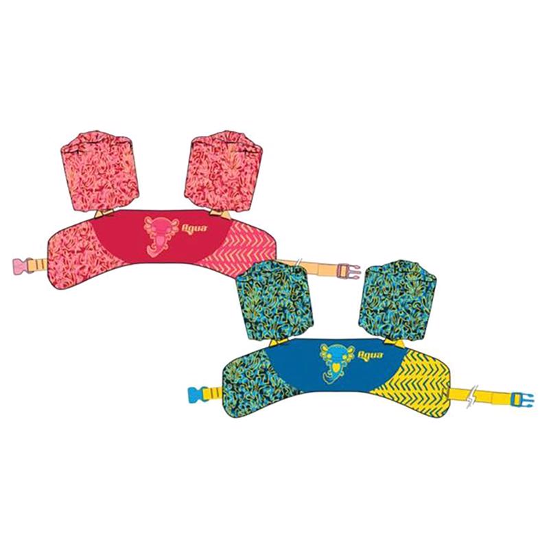 Aqua Swim Tadpole Assorted Fabric/Mesh Swimming Arm Bands (Pack of 4)