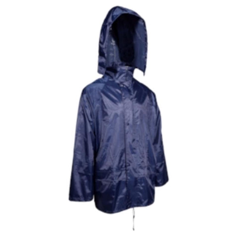 Boss Blue PVC/Polyester Rain Jacket XXL