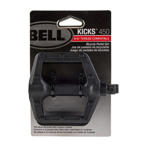 Bell Sports Aluminum/Reinforced Plastic Bike Pedal Black