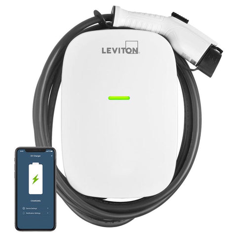 Leviton EV Series 240 48 Level 2 Electric Vehicle Charging Station With Wi-Fi 18