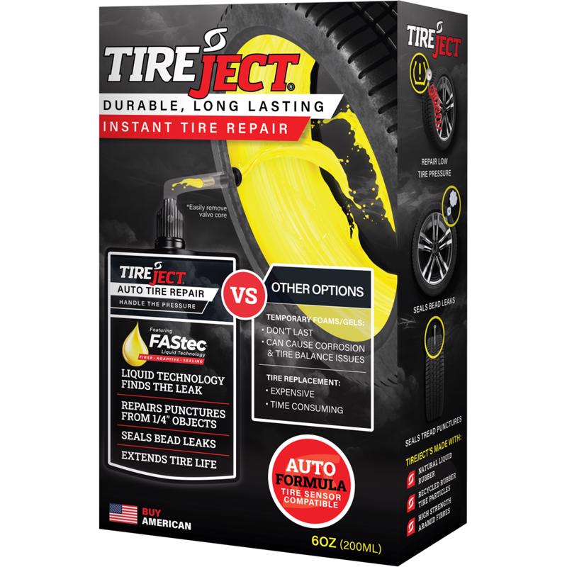 Sellador para neumáticos TireJECT FAStec de 6 oz