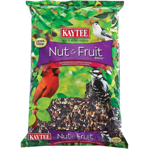 Kaytee Nut & Fruit Blend Wild Bird Food 5 lb (Pack of 6)