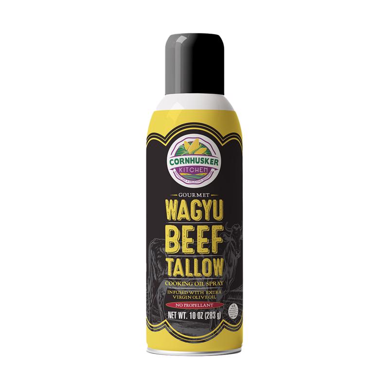Cornhusker Kitchen Aceite en aerosol de sebo de res Wagyu 10 oz Lata
