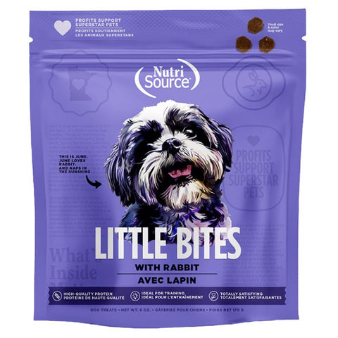 NutriSource Rabbit Treats For Dogs 6 oz 1 pk