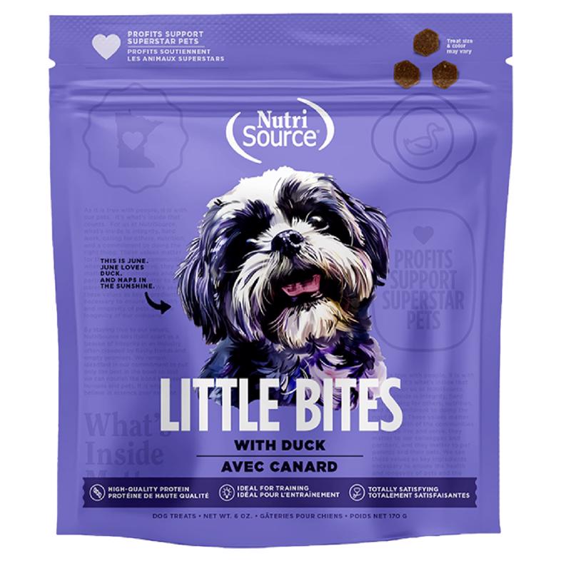 NutriSource Duck Treats For Dogs 6 oz 1 pk