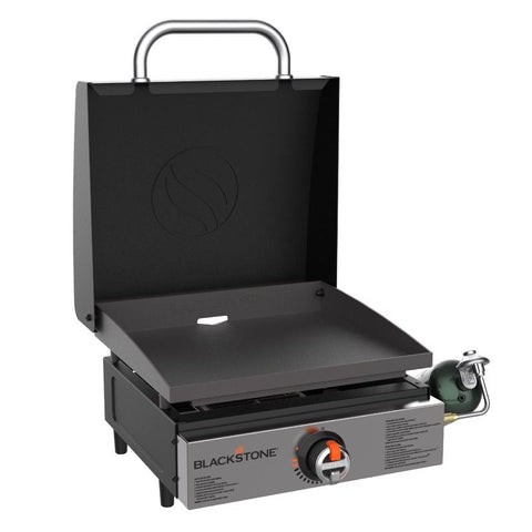 Blackstone 1 Burner Liquid Propane Tabletop Outdoor Griddle Black/Silver