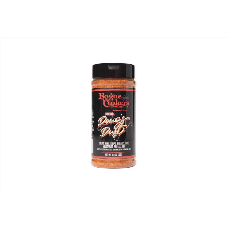 Rogue Cookers Doug's Dust Sazón/Rub para Barbacoa 11.1 oz