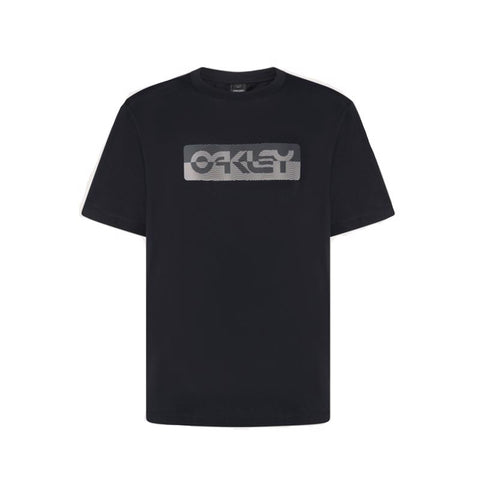 Oakley M Short Sleeve Men's Crew Neck Blackout Duality B1B Tee Shirt