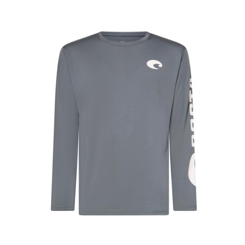 Costa L Long Sleeve Men's Crew Neck Shark Technical Crew Tee Shirt