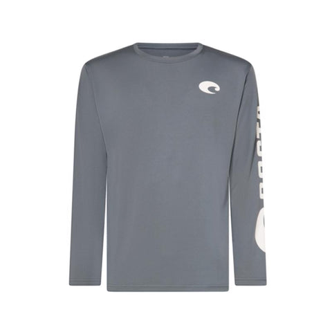 Costa XXL Long Sleeve Men's Crew Neck Shark Technical Crew Tee Shirt