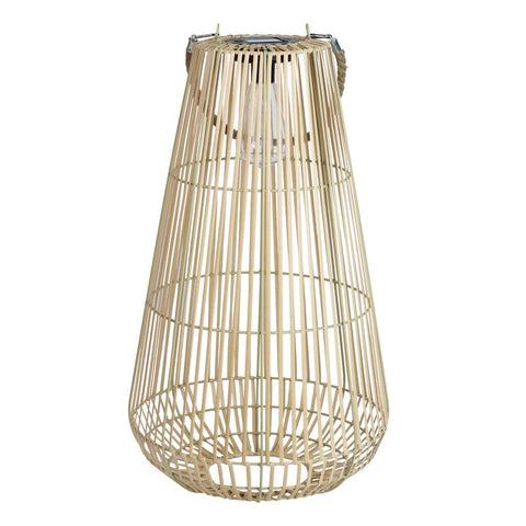 Exhart 21.5 in. Plastic Tan Lantern