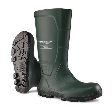 Dunlop Men's PVC Acifort Boots Green 10 US Waterproof 1 pk