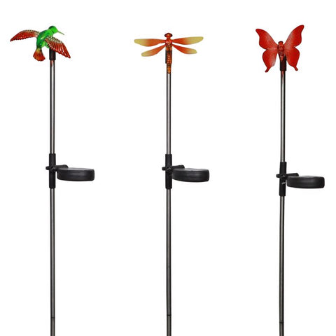 Alpine Multicolored Polyresin 32 in. H Critter Outdoor Garden Stake (Pack of 12)