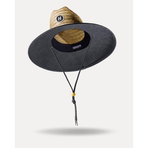Hemlock Lifeguard Hat Solid Black One Size Fits Most