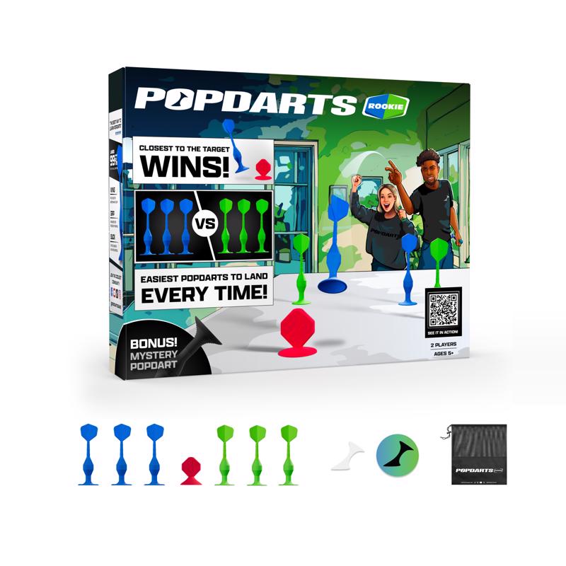 Paquete de principiante Popdarts, azul/verde
