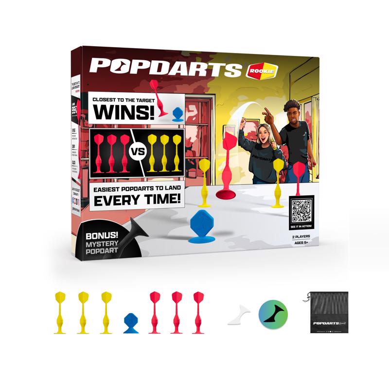 Paquete de principiante Popdarts Darts Rojo/Amarillo