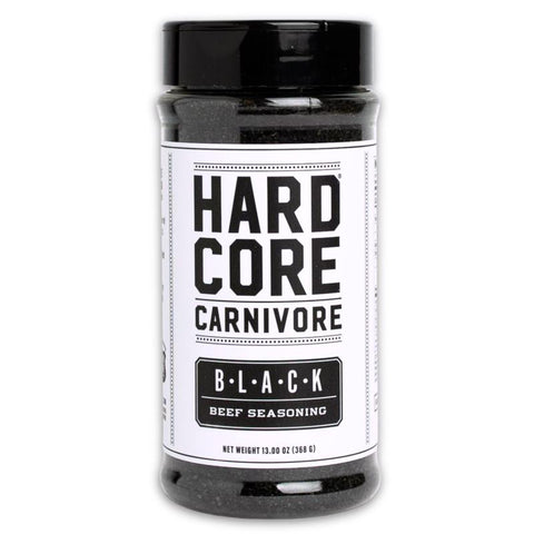 Hardcore Carnivore Black Bar-B-Q Rub/Seasoning 13 oz