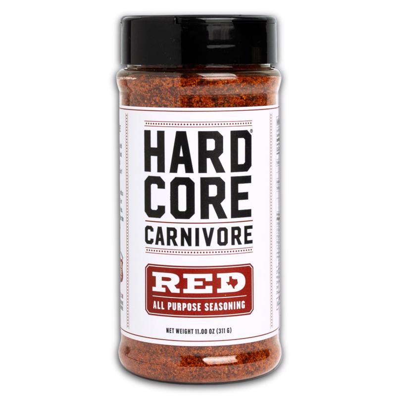 Hardcore Carnivore Rub/Sazón para Barbacoa Rojo 11 oz